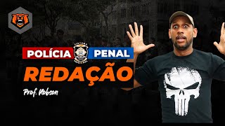 Concurso Polícia Penal MG  Redação  Prof Robson [upl. by Nynahs]