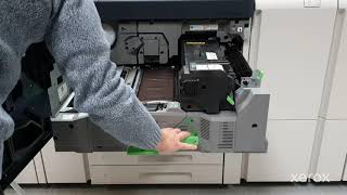 Xerox® PrimeLink® B9100 Series Printer Replacing the Fuser Cleaning Web [upl. by Marilyn]