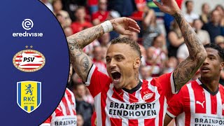 PSV vs RKC Waalwijk  Eredivisie 20242025 [upl. by Oilejor]