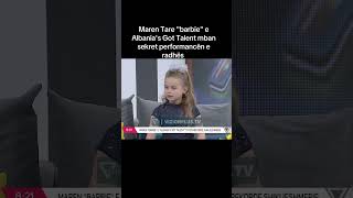 Maren Tare quotbarbiequot e Albanias Got Talent mban sekret performancën e radhës [upl. by Freya]