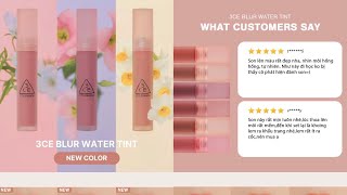 ￼Son Kem 3CE Cho Viền Môi Mờ Ảo Không Lem Khi Đeo Khẩu Trang 3CE Blur Water Tint 46g [upl. by Aletha]