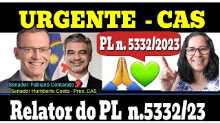 💚Novo Relator do PL n53322023 Senad Fabiano Contarato  CAS [upl. by Amalle213]