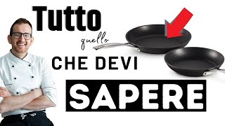 Non comprare quella padella Tutti i segreti dello Chef 🕶️ su padelle e Teflon [upl. by Netsirc]