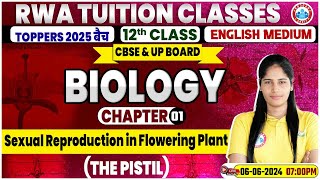 Class 12 Biology Chapter 1  Sexual Reproduction In Flowering Plants  CBSE amp UP Board 2025 [upl. by Kasey]