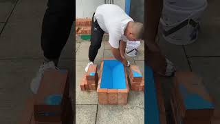 Amazing Process 💦 waterproofing part 200 easily solve problem short shorts shortvideo [upl. by Hosfmann]