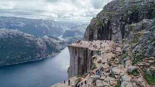 Hike to preikestolen pulpit rock in Norway Hike To Pulpit Rock In Norway [upl. by Marcos]