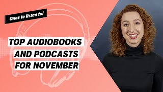 Novembers Top Audiobooks and Podcasts  Audible UK [upl. by Llehsyt]