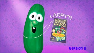 Larrys Backstage Pass to VeggieTales Live Sing Yourself Silly version 2 [upl. by Sheng]