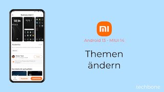 Themen ändern  Xiaomi Android 13  MIUI 14 [upl. by Tricia430]