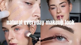 Everyday Natural Makeup Look  Filmed closeup and in natural light [upl. by Anoo]