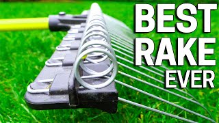 BEST Lawn Rake  Raking Leaves  Dethatching amp Fall Cleanups [upl. by Larsen202]