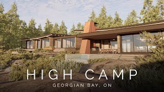 Render Reveal Georgian Bay Cottage amp Cabins  High Camp [upl. by Letsou]