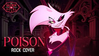 HAZBIN HOTEL  quotPoisonquot ROCK COVER By ShawnChristmas [upl. by Hooge]