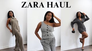 ZARA HAUL  elevating your wardrobe  Octavia B [upl. by Liagibba]