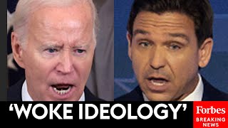 Ron Desantis Sounds The Alarm On Biden’s Woke Military [upl. by Nedgo245]