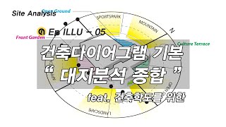 일러스트레이터를 활용한 건축다이어그램 4 [upl. by Lessur]