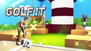 GOLF IT EL MEJOR MINIJUEGO FORTNITE CREATIVO [upl. by Bullen]