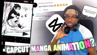 CapCut Editor Tries to make A “Manga Animation” Style Edit [upl. by Aleacim]