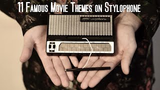 11 Famous Movie Themes on Stylophone [upl. by Ariamo]