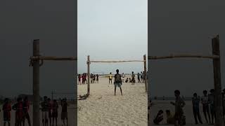 Alleppey Beach football football beach beachfootball [upl. by Leoline117]