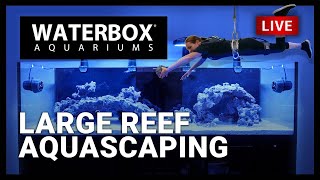 EP06  Aquascaping a Large Reef Aquarium with Caribsea LifeRock A Guide to Large Reef Aquariums [upl. by Enitsrik]