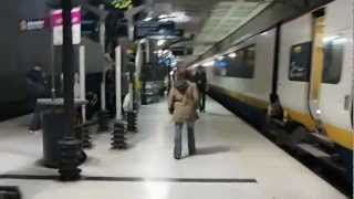 Disembarking from our Eurostar train at Gare de Lille Europe [upl. by Hasty]