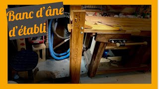 Comment fabriquer un banc d’âne vertical pour etabli [upl. by Nocaed]