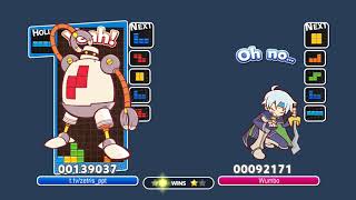 Puyo Puyo Tetris AI Zetris vs Wumbo 4 [upl. by Leirda]