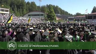 College of Professional Studies  HSU Commencement 2018 [upl. by Araek]