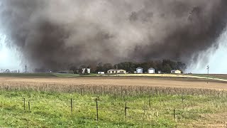 Monster Tornadoes Getting Way Too Close  Caught on Camera [upl. by Karin]