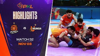 Match Highlights Puneri Paltan vs U Mumba  November 3  PKL Season 11 [upl. by Rez]