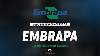 CONCURSO EMBRAPA  PLANEJAMENTO DE ESTUDOS [upl. by Zorana357]