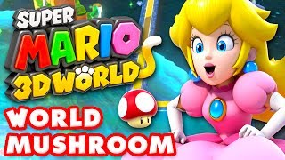 Super Mario 3D World  World Mushroom 100 Nintendo Wii U Gameplay Walkthrough [upl. by Ace]