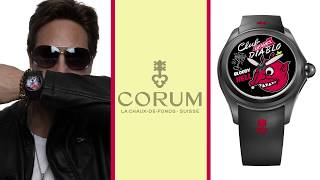 Corum Bubble Watch Collection Club Diablo watch by Nelson De La Nuez King of Pop Art [upl. by Nakada854]