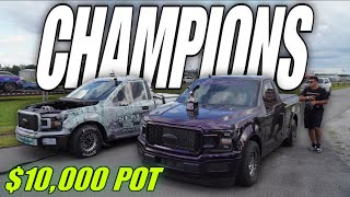 F150s DOMINATE Cleeters AWD Shootout 10000 POT [upl. by Worthy762]