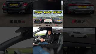 770HP Mercedes E63S vs 800HP Bmw M5 vs 800HP Audi RS7😈😱 dragrace germancars [upl. by Aldo801]