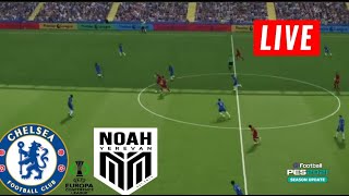 🔴LIVE Chelsea vs Noah • Uefa Europa League 202425 • GAMEPLAY PES 21 [upl. by Sanferd261]