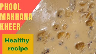 how to make Makhana kheer  kheer recipe  makhana jaggery recipe  sweet dish oz kitchen [upl. by Theadora]