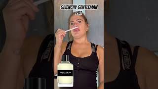 Givenchy Gentleman EDT Ladies reaction fragrance cologne [upl. by Eimmelc]