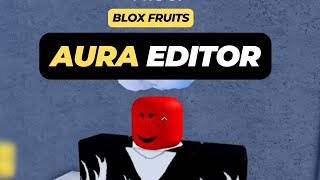 Where is the Aura Editor Location  Blox Fruits [upl. by Muriel]