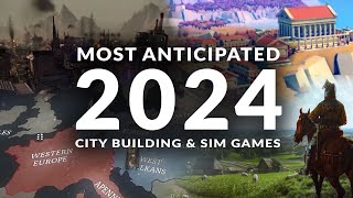 MOST ANTICIPATED NEW CITY BUILDING GAMES amp SIM GAMES 2024 [upl. by Barsky]