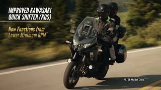 The AllNew 2025 Kawasaki Versys 1100  Official Video [upl. by Alegna95]