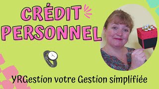 Le crédit à la consommation ou prêt personnel [upl. by Oiramed]