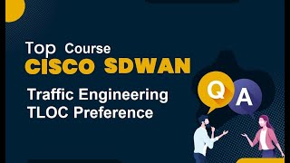 SDWAN Traffic Engeering and TLOC Preference [upl. by Linson]