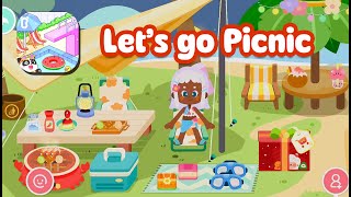 Little Pandas Town Vacation  lets go Picnic  Gameplay Walkthrough Part 3 [upl. by Selrhc]