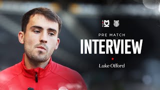 INTERVIEW Luke Offord looks ahead to Grimsby Town test [upl. by Bartel]