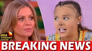 JoJo Siwa discusses the Candace Cameron Bure feud stating that he would not greet her if he saw her [upl. by Nathalia]