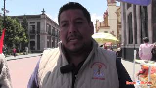 Denuncian ambulantes corrupción en regulación del comercio [upl. by Charil754]