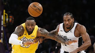 Lakers vs Clippers Battle For LA On Christmas Day  NBA Rewind [upl. by Zilla458]