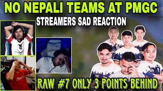 No Nepali Teams at PMGC😪  Streamers Sad Reaction  RAW Esports Only WWCD At Day 4  Clash with kvn [upl. by Alleyne]